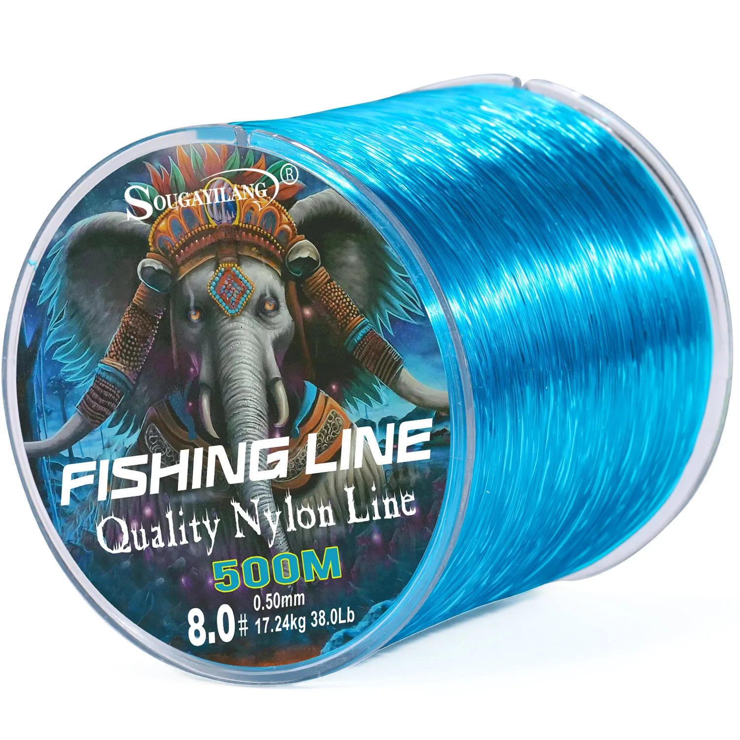 Description Picture 4 of itemSougayilang 500m Nylon Fishing Line Max Drag 7-38LB Super Stronger Nylon Line Japan Monofilament Coating Carp Fishing Tackle