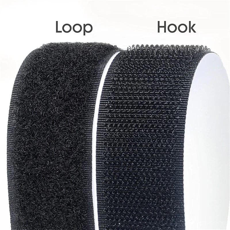 Description Picture 6 of item1Meter Strong Self Adhesive Hook and Loop Fastener Tape Nylon Sticker Adhesive Strips Glue Tape DIY Craft Accessories 16-100mm