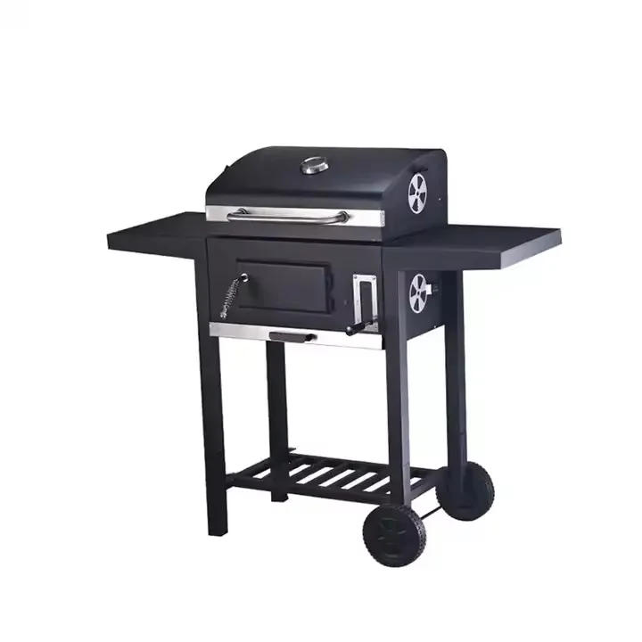 Description Picture 4 of itemBBQ Courtyard Barbecue Outdoor Barbecue Thickened Large Barbecue Smoker Grill American Camping Grillfor Home Use Food Shop