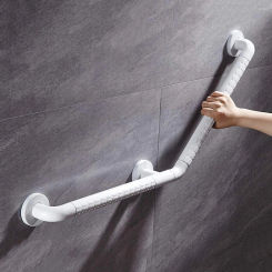 135° Shower Grab Bar For Bathtubs Stainless Steel Pvc Grab Armrest For Disabled And Elderly Household Accessibility Railing