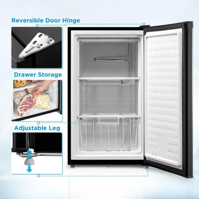 Description Picture 3 of itemUpright Freezer Large Black, 3.0 Cubic Feet