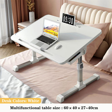 Foldable Lift Bed Small Table Home Learning Desk Simple Bedroom Computer Window Dormitory Student Table Laptop Computer Desk