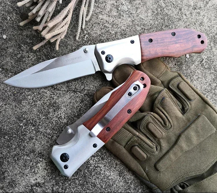 Description Picture 5 of itemDA51 Steel Folding Pocket Knife for Men High Hardness Self Defense Military Tactical Outdoor Survival Pocket Knives for Hunting