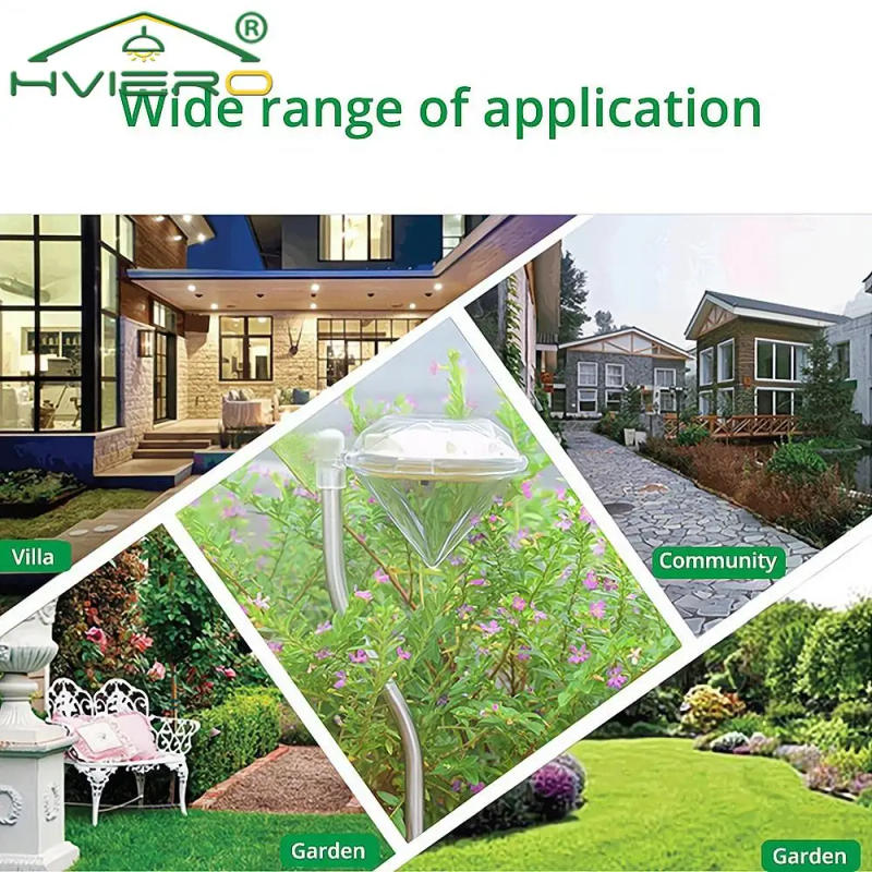 Description Picture 3 of itemSolar Lawn Lamp Outdoor Diamond LED Waterproof Stainless Steel Spot Lights Garden Villa Pathway Landscape Atmosphere Lighting