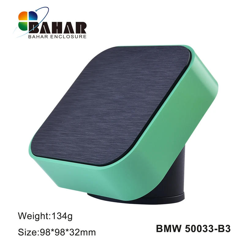 Description Picture 6 of item1 PCS Bahar Enclosure ABS Plastic Housing  Wire Junction Box Instrument Case SIZE 98X98X32MM With Base and Wall Mount 50033-B