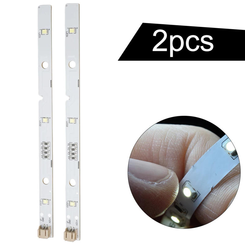 Description Picture 2 of item2Pcs LED Light Strips Replacement Fit For Rongsheng/Hisense Refrigerator Replacement Accessories MDDZ-162A 1629348 1529227