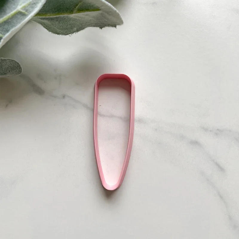 Description Picture 3 of itemSoft Pottery INS Hair Clip Polymer Clay Molds Handmade Soft Pottery Polymer Clay Cutters DIY Earring Jewelry Pendant Clay Tools