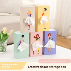 modern simple fun tissue box living room coffee table dining table bedroom pumping carton personality cute home Creative carton