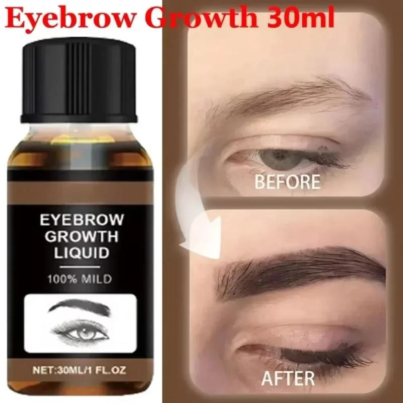 Description Picture 2 of itemEyebrow Growth Serum Eyelash Hair Growth Anti Hairs Loss Product Prevent Baldness Fuller Thicker Lengthening Eyebrow Makeup 30ml