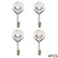 4pcs silver 20mm