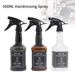 500ML Hairdressing Spray Bottle Empty Bottle Refillable Mist Bottle Salon Barber Spray Hair Salon Hair Stylist Spray Bottle