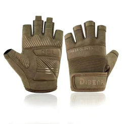 1 Pair Bodybuilding Gym Gloves Weightlifting Dumbbell Training Anti-Slip Fitness Gloves Crossfit Workout Exercise for Men Women