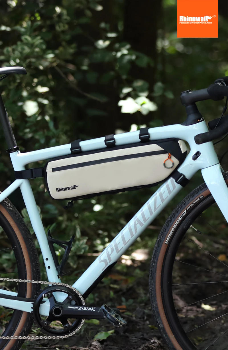 Description Picture 3 of itemRhinowalk Bike Bag 2.1L/2.7L Bicycle Frame Under Tube Bag  Dirt-resistant MTB Road Gravel Bike Triangle Storage Bag 1 Piece Sale