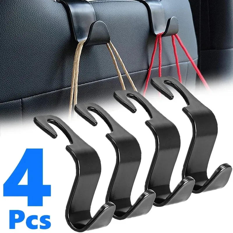 Description Picture 4 of itemMulti-Purpose Hooks for Bags Car Clips Front Seat Headrest Organizer Holder Auto Fastener Hangers Storage Interior Accessories