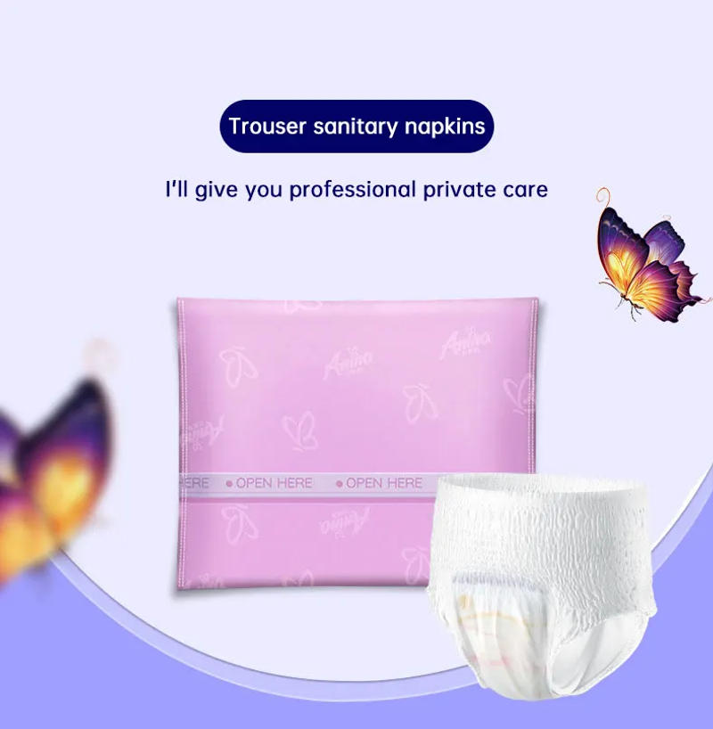 Description Picture 5 of itemHygiene Products Pads for Monthly Daily Feminine Sanitary Pad Disposable Menstrual Pants Vagina Care Sanitary TowelNight Use