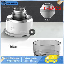 1~5PCS Mini Coffee Machine Hand-Pressed Coffee Maker Coffee Brewer Grinder Automatic Hand Drip Coffee Americano Maker