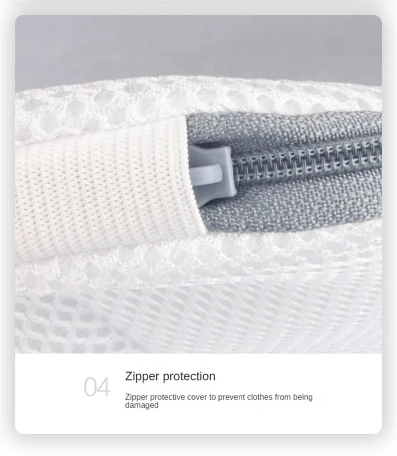 Description Picture 5 of item1PC Bra Laundry Bag Underwear Wash Package Brassiere Clean Pouch Anti Deformation Mesh Pocket Special For Washing Machine