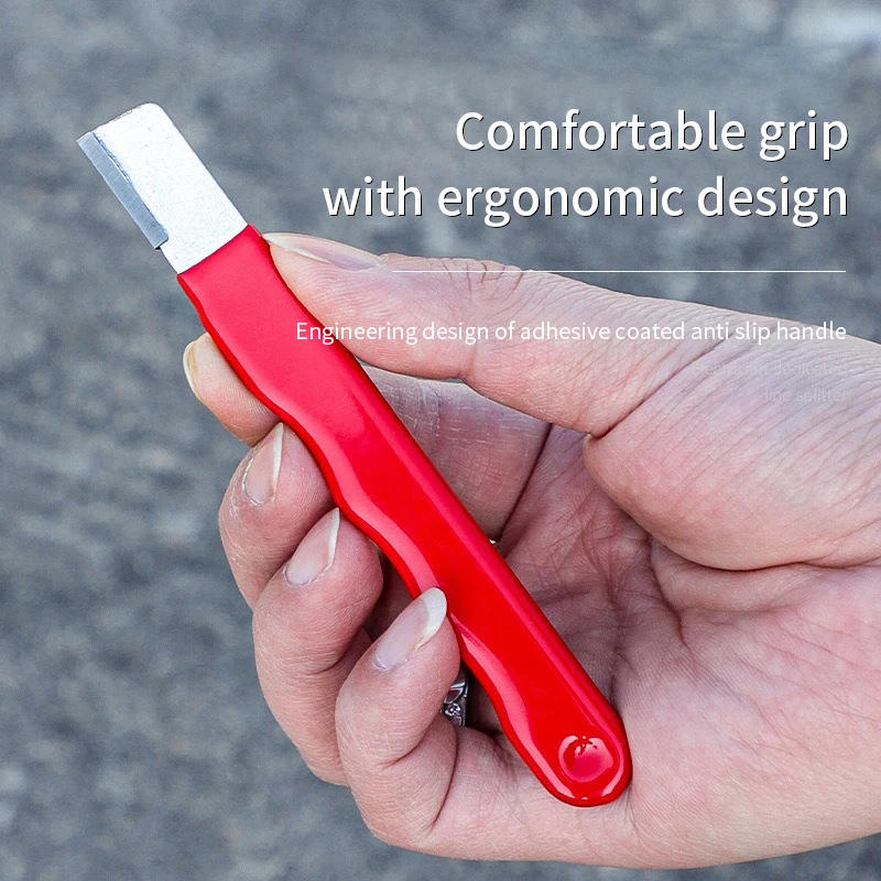 Description Picture 2 of itemMetal Knife Pruning Sharpening Stone Handheld Garden Shear Scissors Sharpener with Lid Mini Portable Knife Sharpener Grindstone