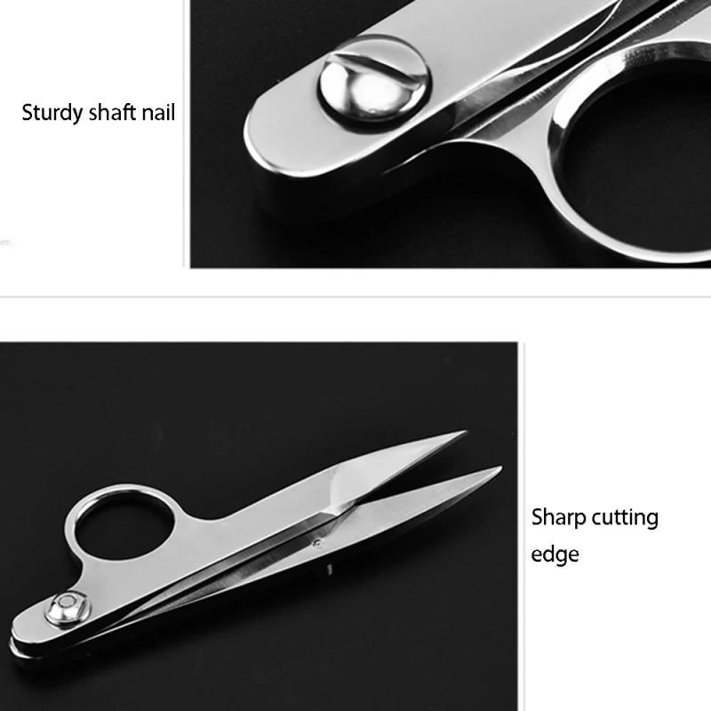 Description Picture 3 of itemSewing Scissors For Fabric Profession Stainless Steel Thread Scissors Embroidery Food Meat Ceramic Scissors Yarn Shears Tools