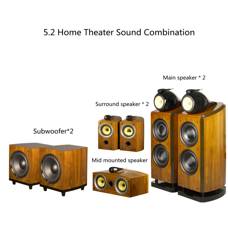 Description Picture 4 of itemAVplay Double 10 inch HiFi Fever Speaker 5.1/5.2 Home Theater Cinema System With 12 Inch Subwoofer 5.5 inch Around Speaker