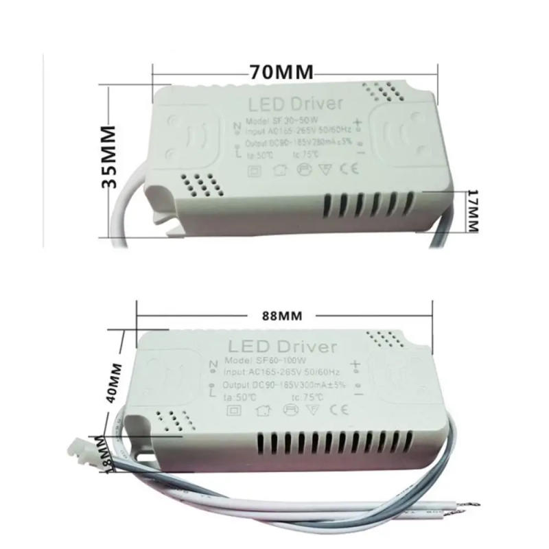 Description Picture 3 of item8-24W 20-36W 30-50W 36-60W 50-70W 60-80W Led Light Driver AC165-265V Rectifier Light Power Adapter Unit Lighting Non-Isolating