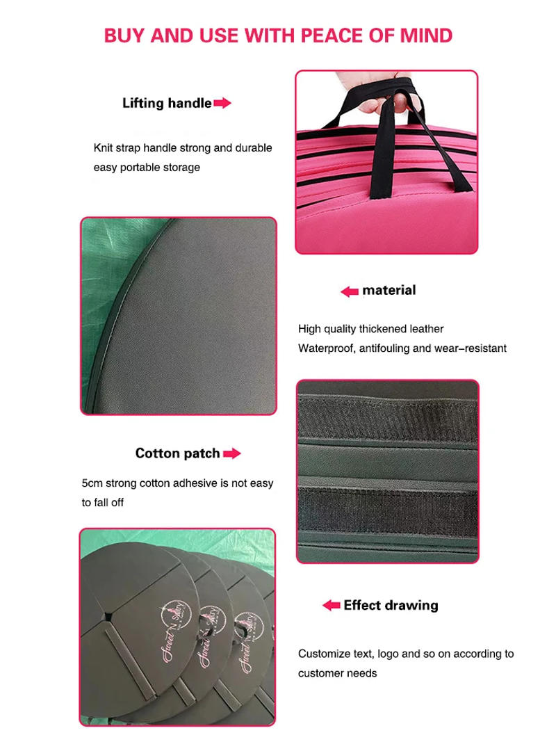 Description Picture 5 of itemFoldable Pole Dancing Mat Round Workout Gymnastics Pads Anti-Fall Anti-Skid Protection Mat for Pole Dance Safety Mat Yoga