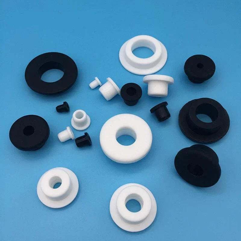 Description Picture 4 of itemProtect Bushes O-rings Sealed Gasket Round Hollow Silicone Rubber Grommets Hole Plug Wire Cable Grommet Gasket Hole 3-40mm