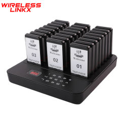 Wireless Restaurant Pager System Buzzer Calling System 24 Beepers Pagers For Food Truck Fast Food Court Shop Bar Cafe