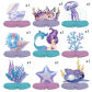 9pcs ornament
