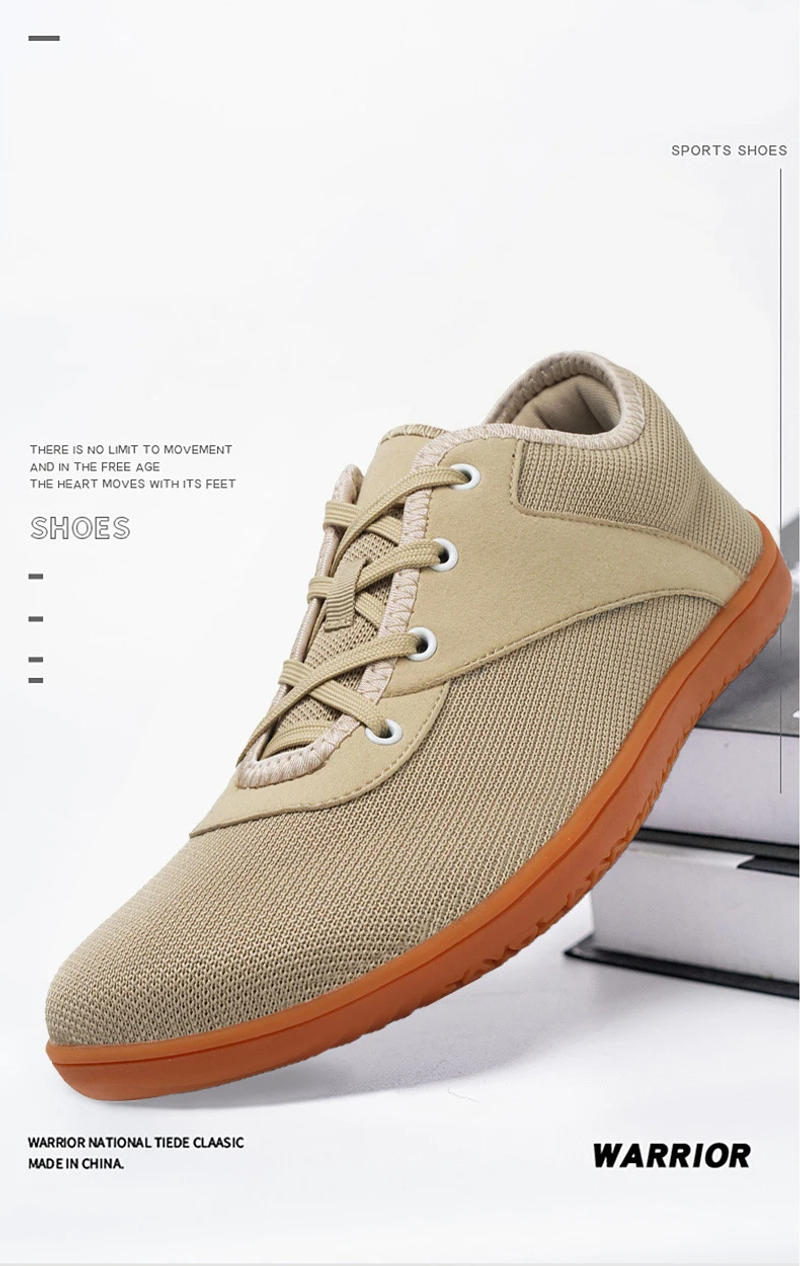 Description Picture 2 of itemUnisex Wide Barefoot Shoes for Men Women Outdoor Trail Running Minimalist Walking Shoes Lightweight and Breathable Sneakers