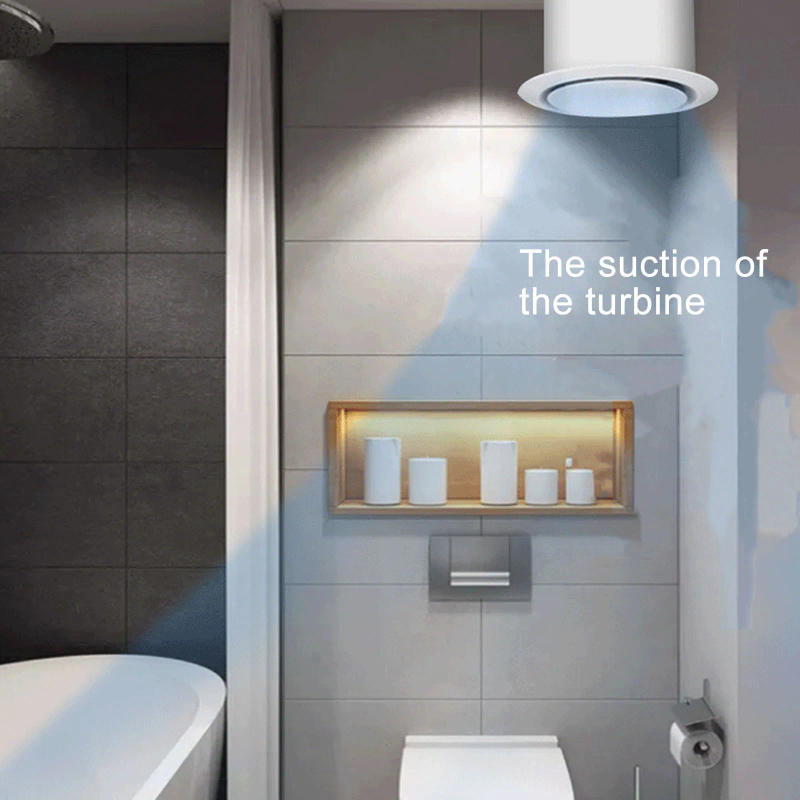 Description Picture 5 of itemExhaust Flue Fan 100mm Speed Control Mixed Flow Inline Fan 220V High Speed Quiet Exhaust Fan For Home Vents HVAC Systems Parts