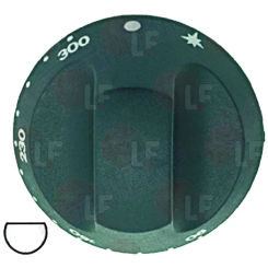 MARENO MACM062401 BLACK KNOB  66 mm 90-300°C
