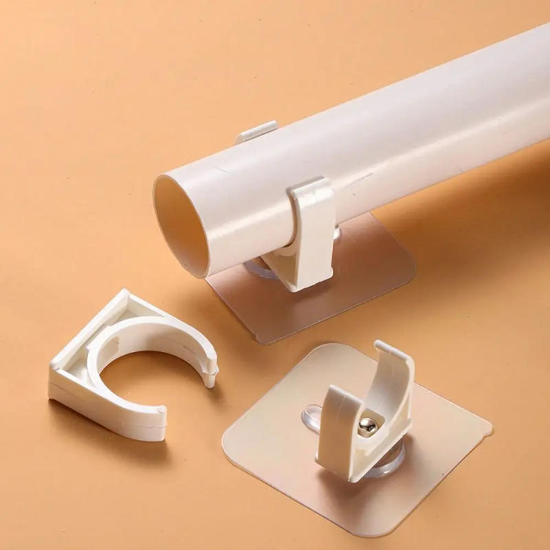 Description Picture 6 of itemSelf-adhesive PVC Pipe Clamp Punch-free Tube Clip Connector Garden Irrigation Aquarium Fish Tank Watering Adapter Fixed Fittings