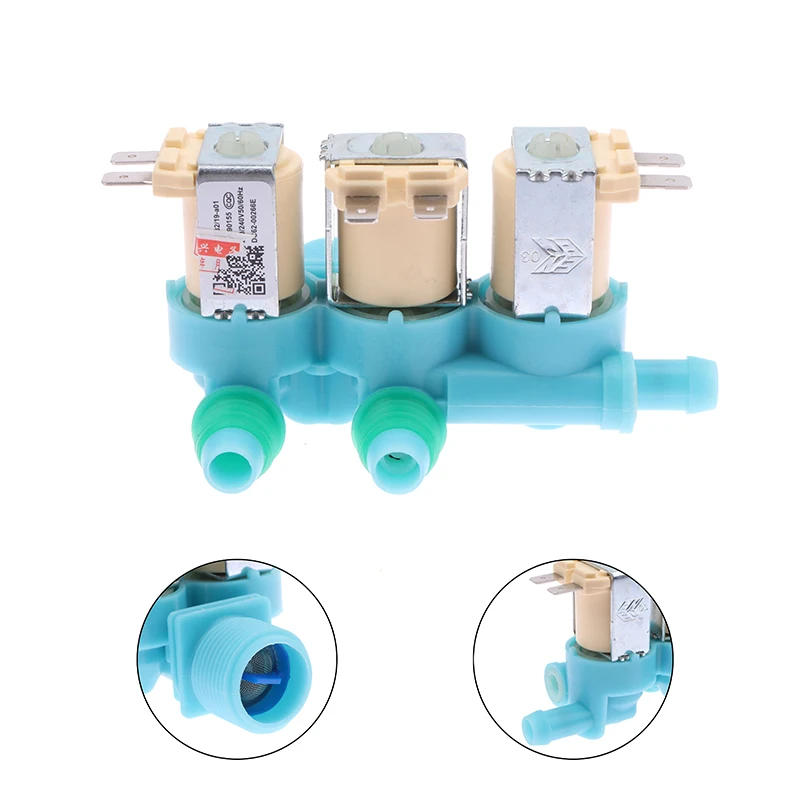 Description Picture 2 of itemNew Electric Water Inlet Solenoid Valve For DC62-00266E XQB140-D88S XQB160-D99I/SC Washing Machine Part