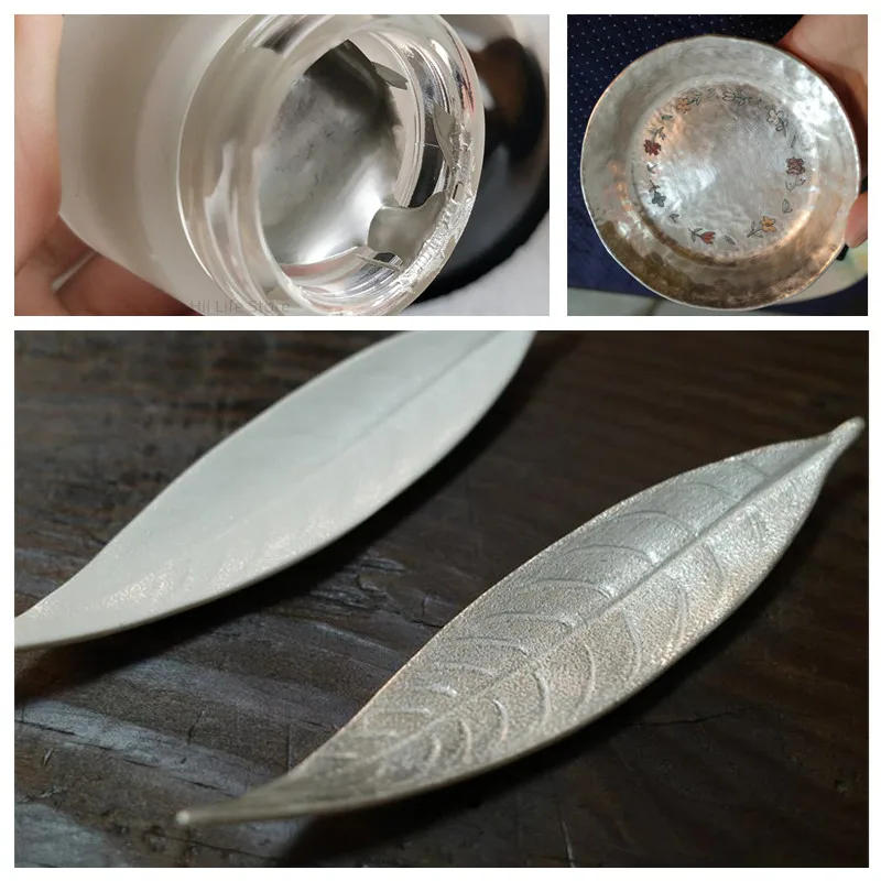 Description Picture 4 of item5g/10g Pottery Overglaze Color Pigment Silver Paste Glaze Electric Kiln DIY Ceramic Printing Coloring Stroke Edge Liquid Glaze