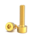 DIN912 Pure Brass Hex Hexagon Socket Cap Head Screws Copper