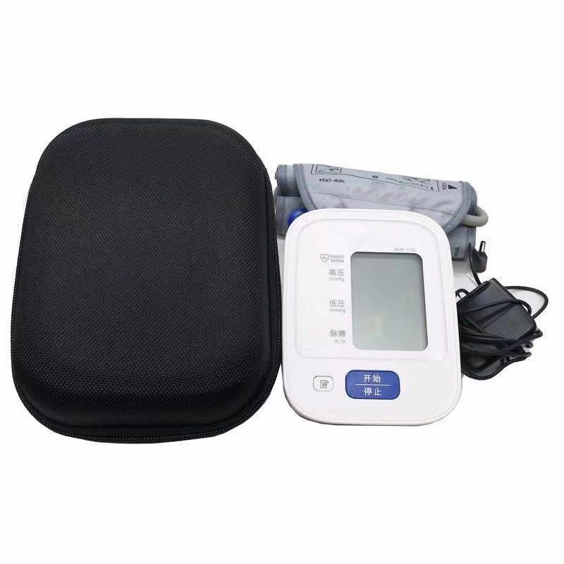 Description Picture 4 of item1 Piece Blood Pressure Monitor Storage Bag Portable Travel Carrying Protective Hard Pouch Storage Case EVA Hard Case