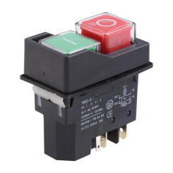 KLD-28A/YH02-A Electromagnetic Starter Push Button Switches Machine Tool Equipment IP55 Waterproof Safety Witch 16A