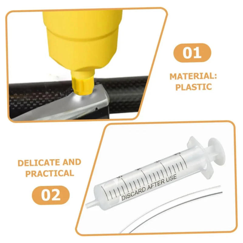 Description Picture 5 of item11 Piece Set Bicycle Hydraulic Disc Brake Drain Kit Tool Suitable for SHIMANO, SRAM, MAGURA Series Road Bike Brake Repair Tools