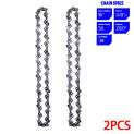 16inch 3/8" LP .050" Gauge 56 Drive Links Chainsaw Semi Chisel Chain Electric Gas Powered Chainsaw Spare Parts for Woodworking