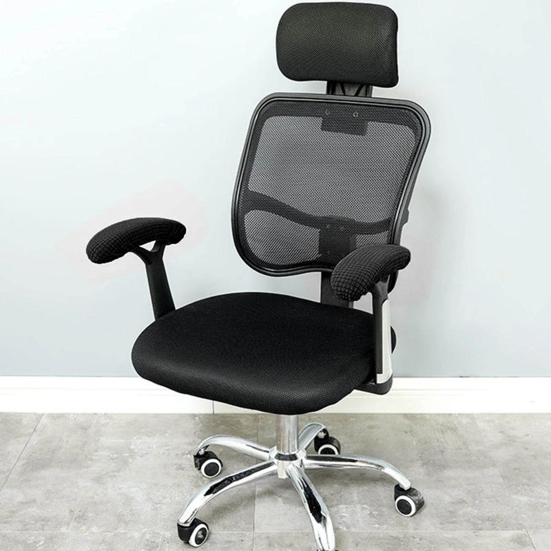 Description Picture 5 of item1pair Removable Office Chair Armrest Slipcovers Covers Protector Gaming Chair Rotating Chair Arm Rest Covers Guest Towel Set