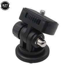 Newest Profession 1/4" Screw Hot Shoe Mount Adapter Adjustable Angle Pole For DSLR Camera Canon Nikon Flash LED Light Monitor