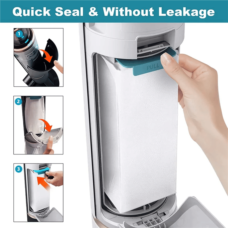 Description Picture 6 of itemA01V-24Pack VCA-ADB95 Vacuum Bags For Bespoke Jet Cordless Stick Vacuum Cleaner Dirt Disposal Dust Bags Parts