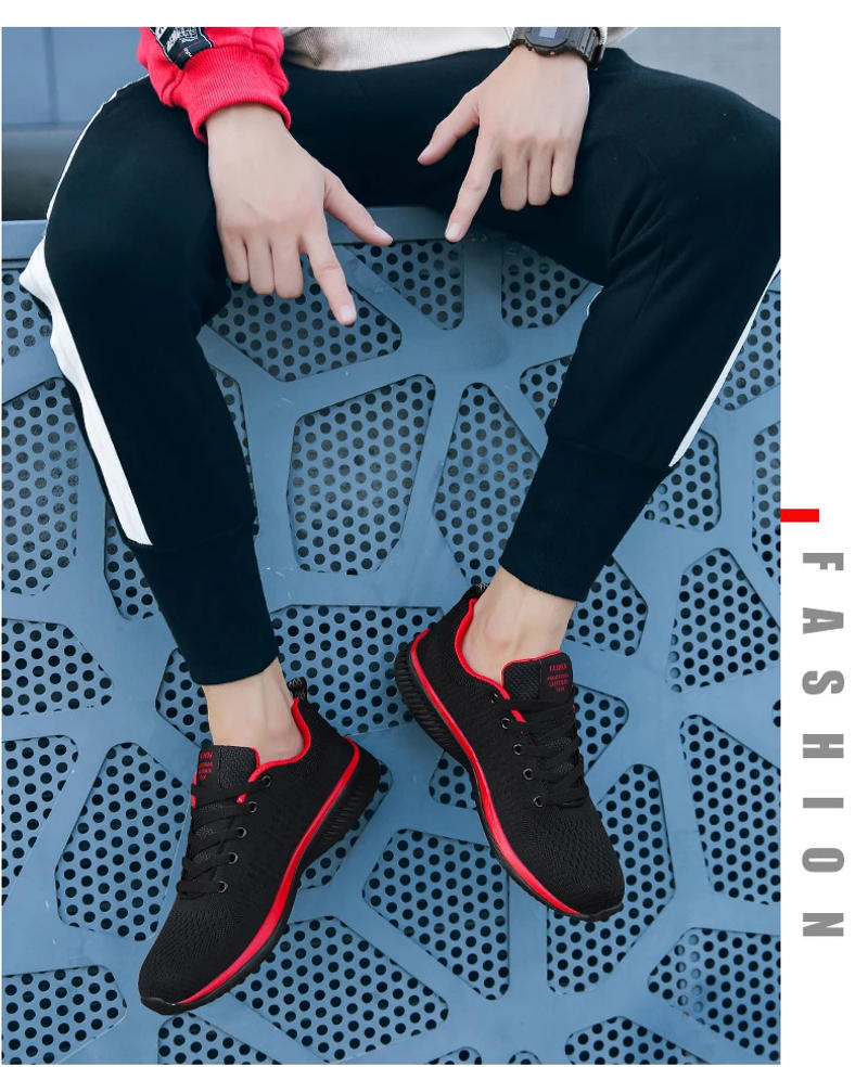 Description Picture 5 of itemMen's Sneakers Lightweight Athletic Shoes Breathable Lace-ups Running Basketball Workout Sports Outdoor Men Tennis Shoe