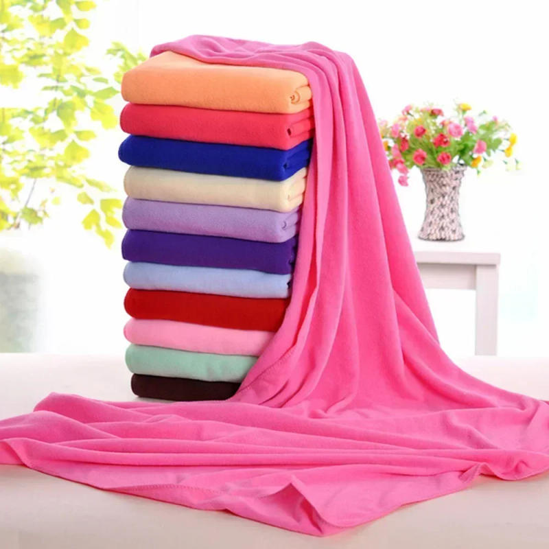 Description Picture 3 of itemSoft 70x140 Microfibre Universal Breathable Bath Towel Large Bath Towel Beach Towel Fast Drying Comfortable Water Absorbent Sale