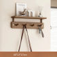 Brown -4 hooks
