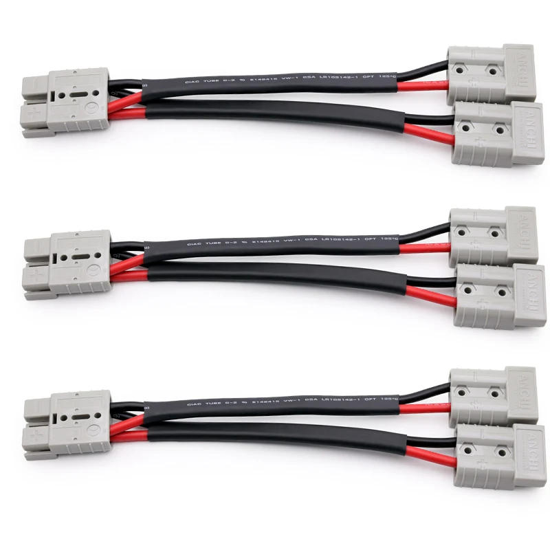 Description Picture 3 of item2023 New 1 Tow 2 50A 2P Andersons Connector Wire Harness To Achieve An Electric Multi-purpose Lithium-ion Battery Connector