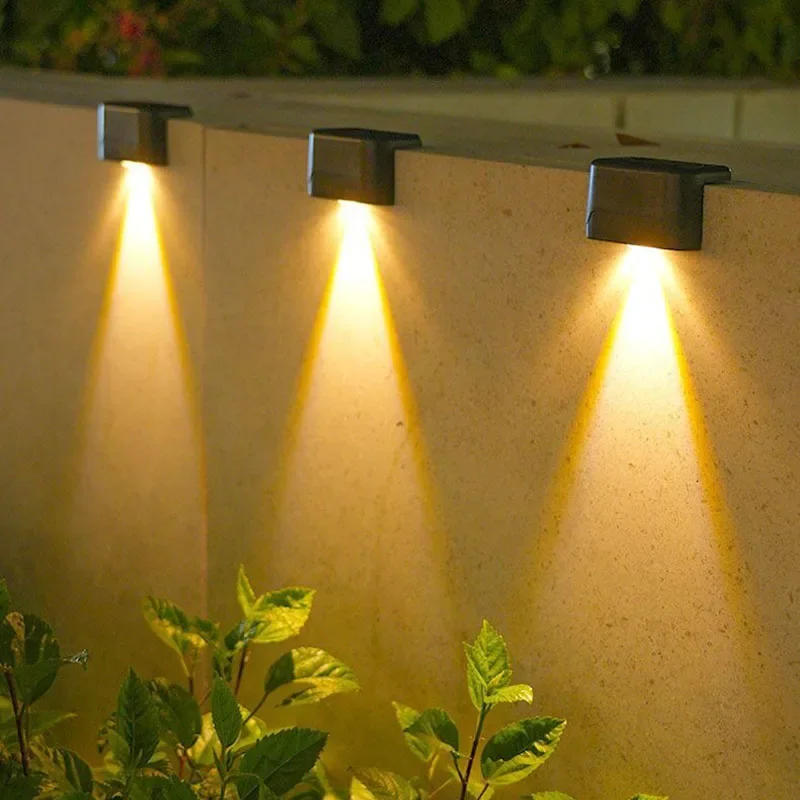 Description Picture 6 of itemLED Solar Step Lamp Path Stair Outdoor Garden Lights Waterproof Balcony Light Decoration for Patio Stair Fence Light