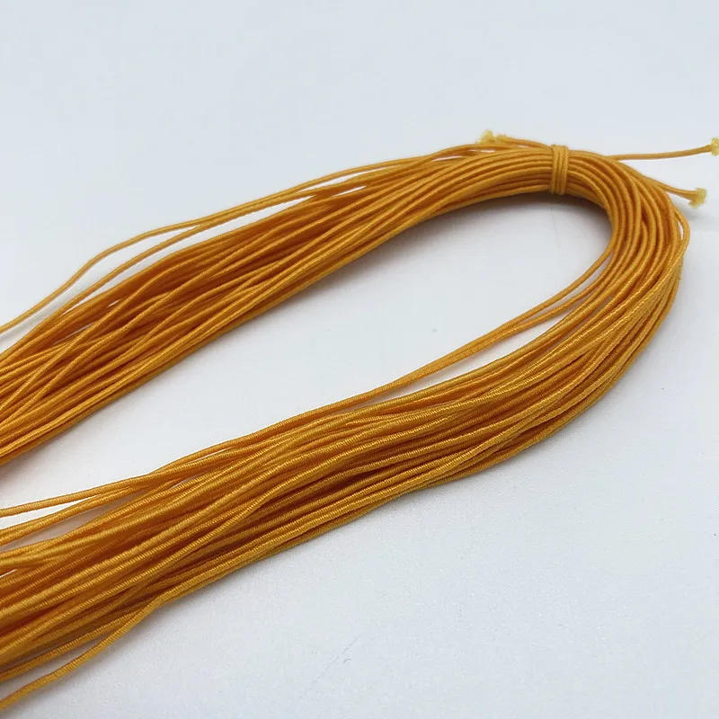 Description Picture 5 of itemNew 1.0mm 21yards Colour High-Elastic Round Elastic Band Rubber Band Elastic Cord Diy Sewing Craft