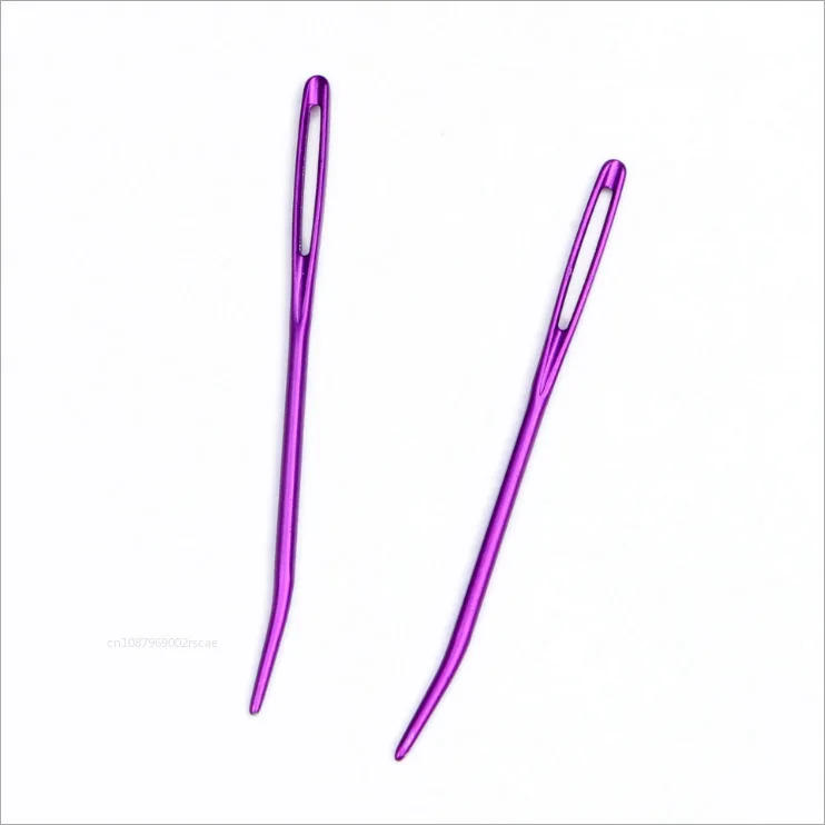 Description Picture 2 of item8/4/2Pcs/box Bent Tip Tapestry Needles Yarn Knitting Weaving Big Eye Curve Bent Needle Knitting Crochet DIY Sewing Accessories